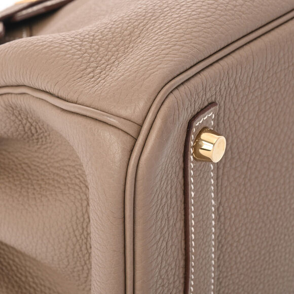 Hermes Birkin 30 Etoupe Hand Bag #139990H24B - Picture 6 of 12